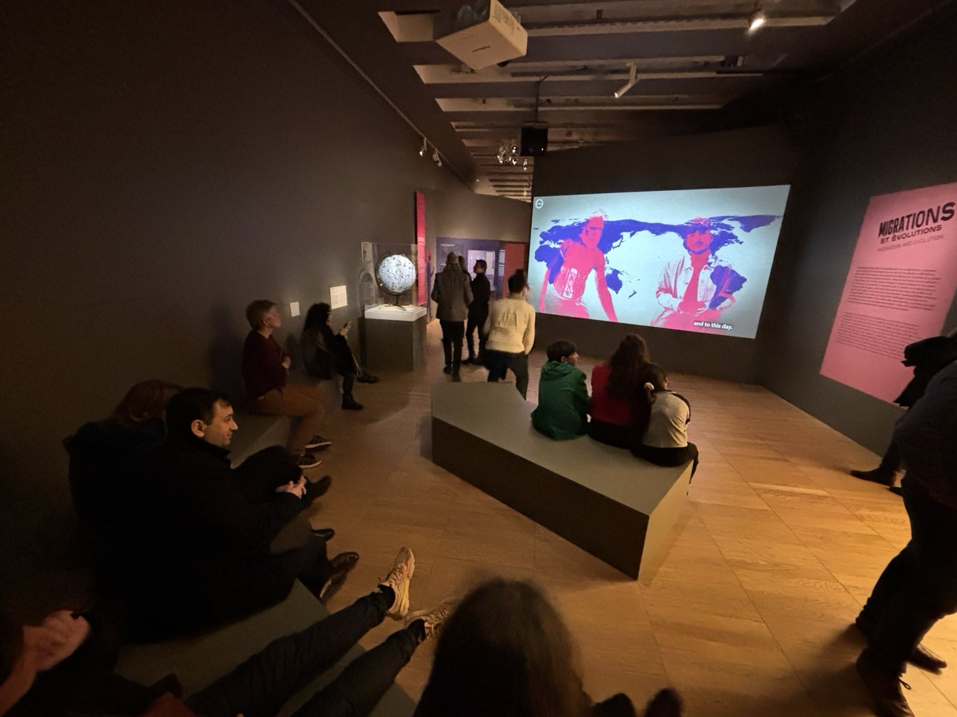 Exposition Migrations au Musée de l'Homme
